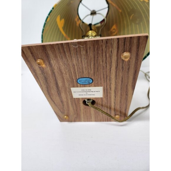 VTG NFL Riddell Dallas Cowboys Football Helmet Accent Table Lamp Balls Shade - Picture 10 of 13